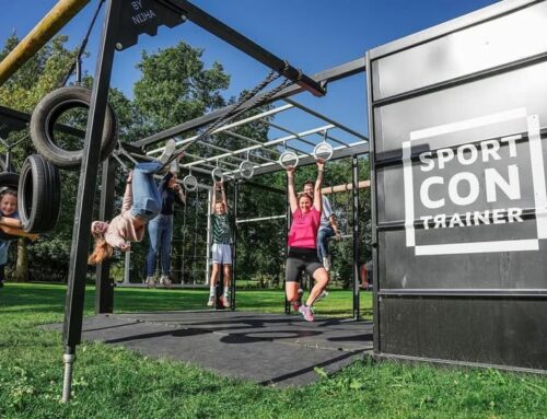 De SportContrainer staat dit voorjaar op de Kollenberg